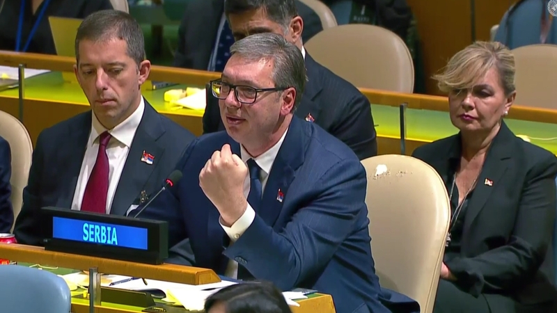 Serbia in UN defends world, principles of international law