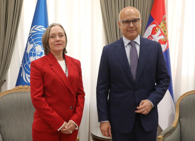 Continuation of cooperation with UN Office to Serbia in various fields