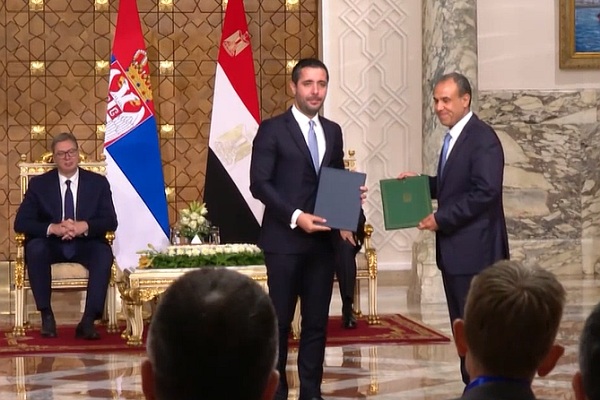 Serbia, Egypt sign Free Trade Agreement