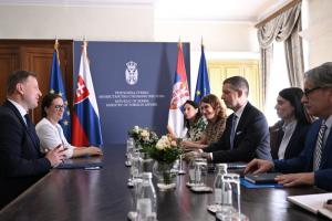 Excellent bilateral relations and cooperation between Serbia, Slovakia