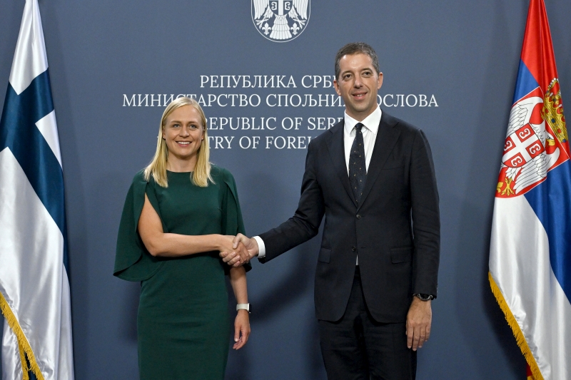 Bilateral relations between Serbia, Finland on rise