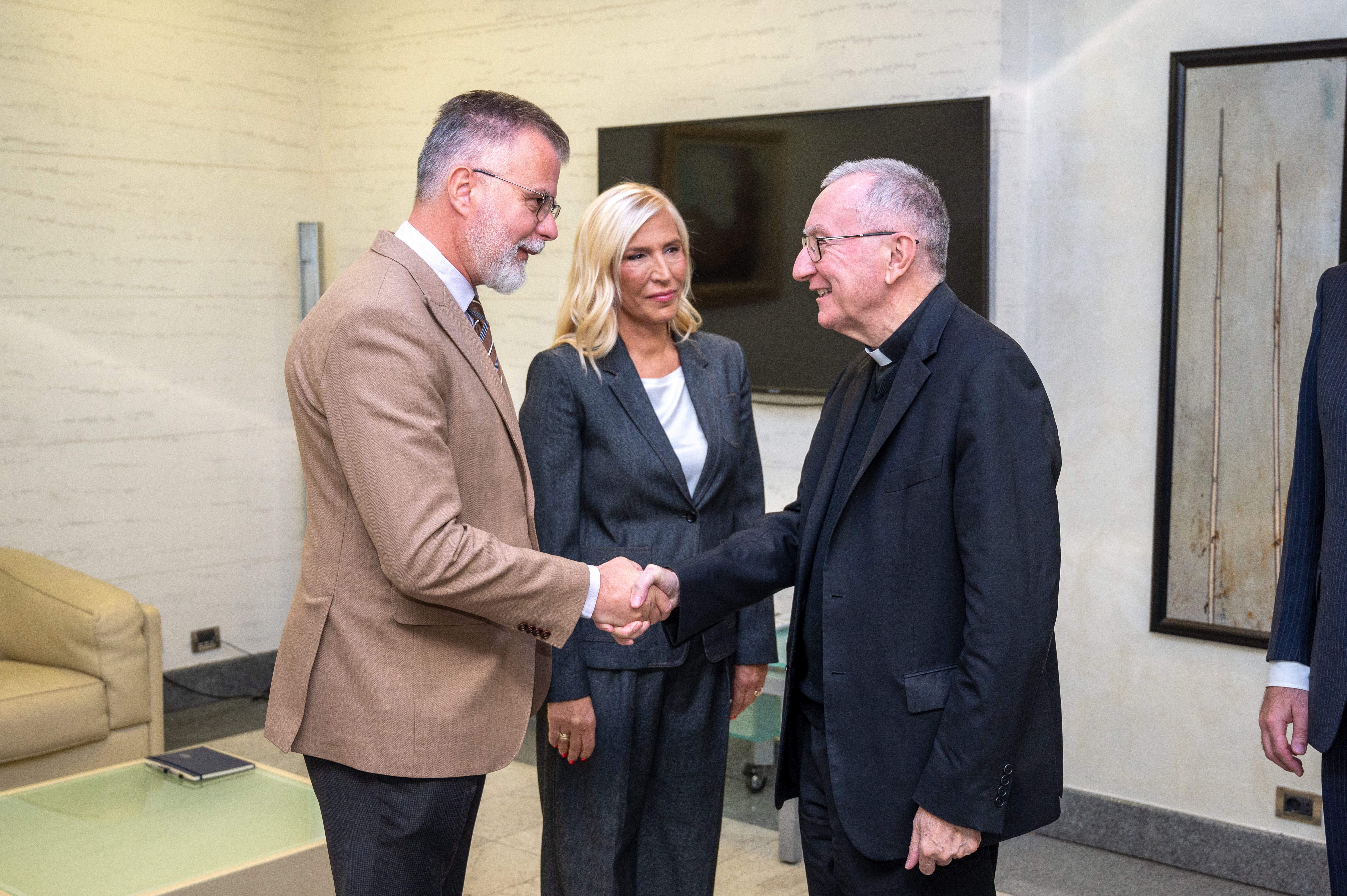 Secretary of State of Holy See on official visit to Serbia