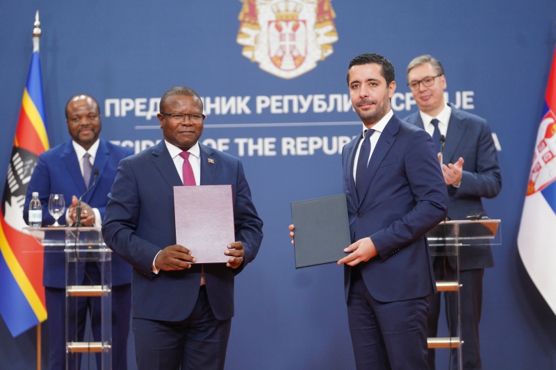 Memoranda of cooperation between Serbia, Kingdom of Eswatini exchanged