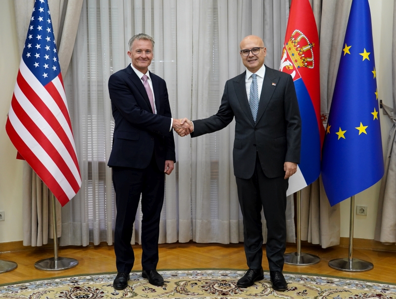 Serbia strategically determined to strengthen cooperation with United States in all areas