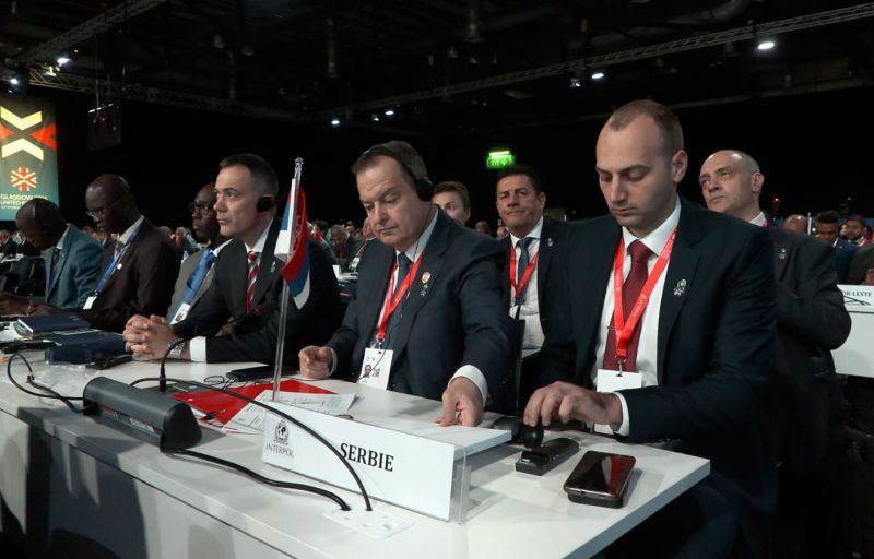 Dačić’s activities at INTERPOL General Assembly session in Glasgow