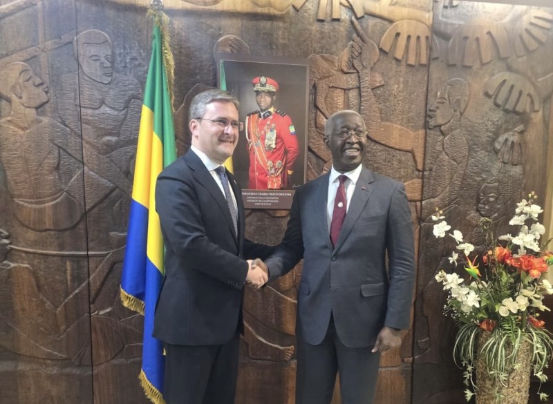 Deepening overall bilateral cooperation with Gabon