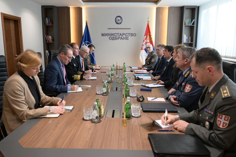 Continuation of continuous dialogue between NATO, Serbia