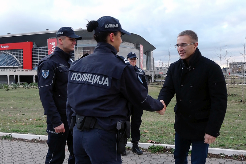 Полиција неуморно штити безбедност грађана Србије