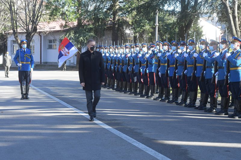 Стефановић обишао Гарду Војске Србије