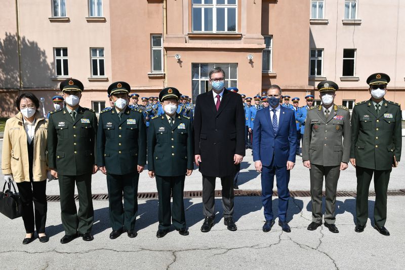 Приказ способности јединица Војске Србије у касарни „Дедиње“