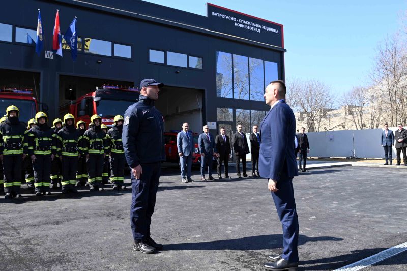 Пуштена у рад новоизграђена ватрогасна станица на Новом Београду