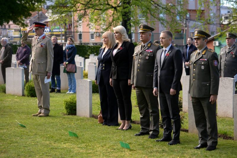 Обележен ANZAC дан на гробљу Комонвелта у Београду