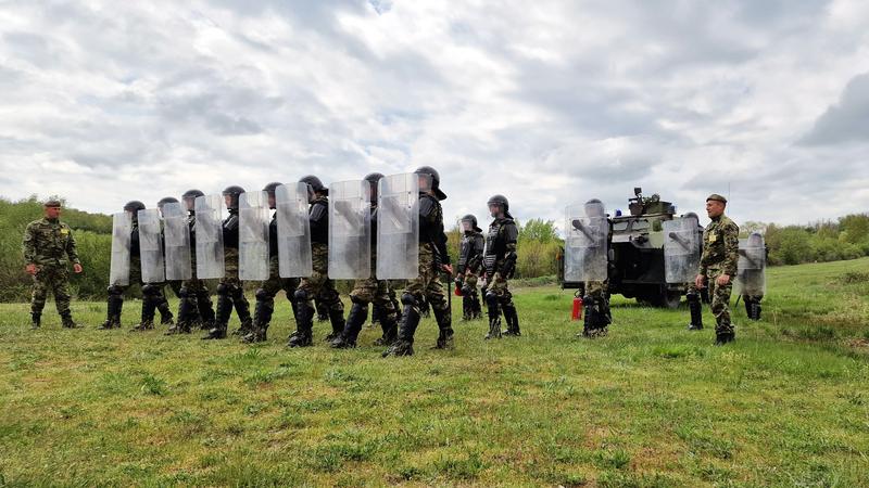 Припреме пешадијске чете ВС за мировну операцију УН у Либану