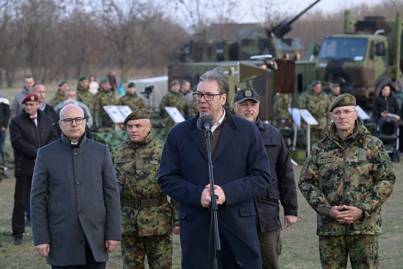 Поводом Сретења у Нишу одржан приказ наоружања и војне опреме