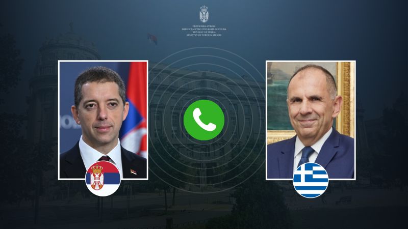 Србија високо цени подршку Грчке на свом европском путу