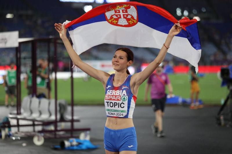 Ангелина Топић освојила сребрну медаљу на ЕП