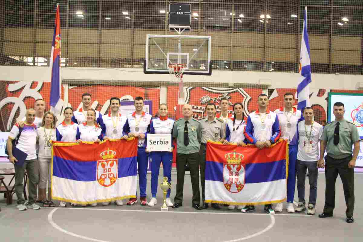 Друго место за Србију на CISM Светском војном првенству у баскету