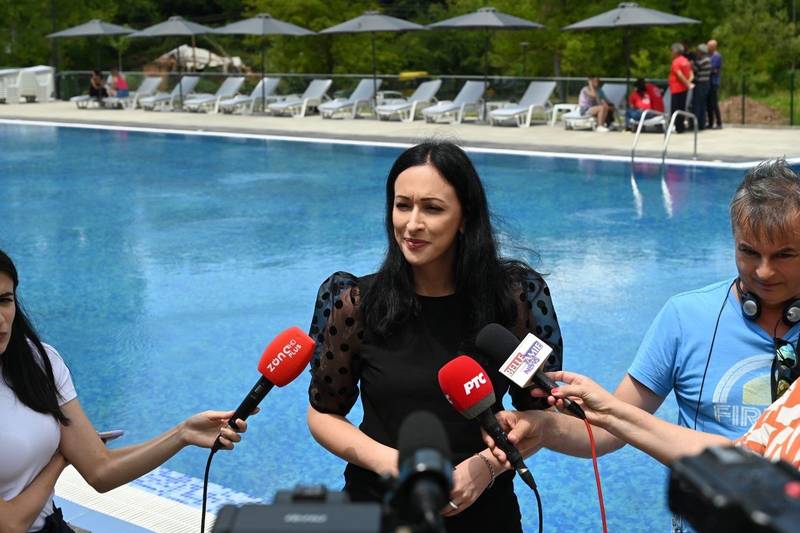 Отворен нови базен у насељу Доњи Душник у Гаџином Хану