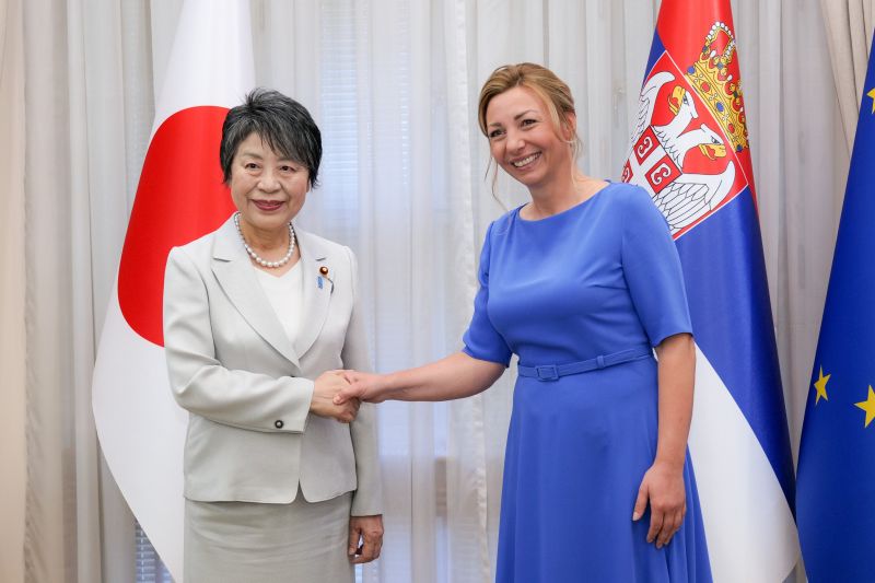 Мацура разговарала са министарком спољних послова Јапана