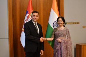 Србија опредељена за унапређење сарадње са Индијом