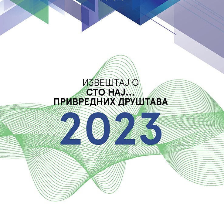 Објављен извештај о сто најуспешнијих привредних друштава у 2023. години