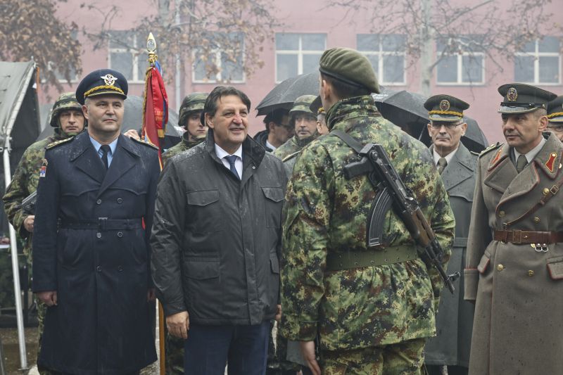 Гашић присуствовао полагању заклетве војника генерације „децембар 2024“