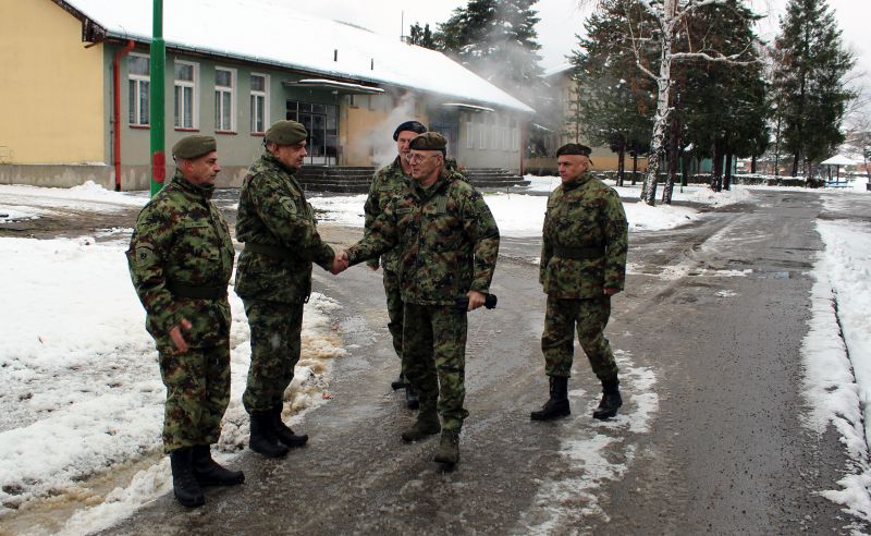 Мојсиловић обишао јединице Копнене војске у гарнизону Рашка