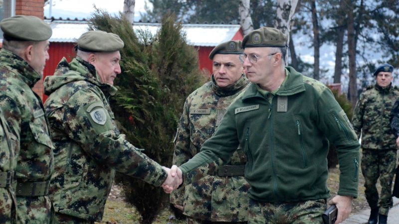 Мојсиловић обишао снаге ВС у гарнизонском месту Куршумлија