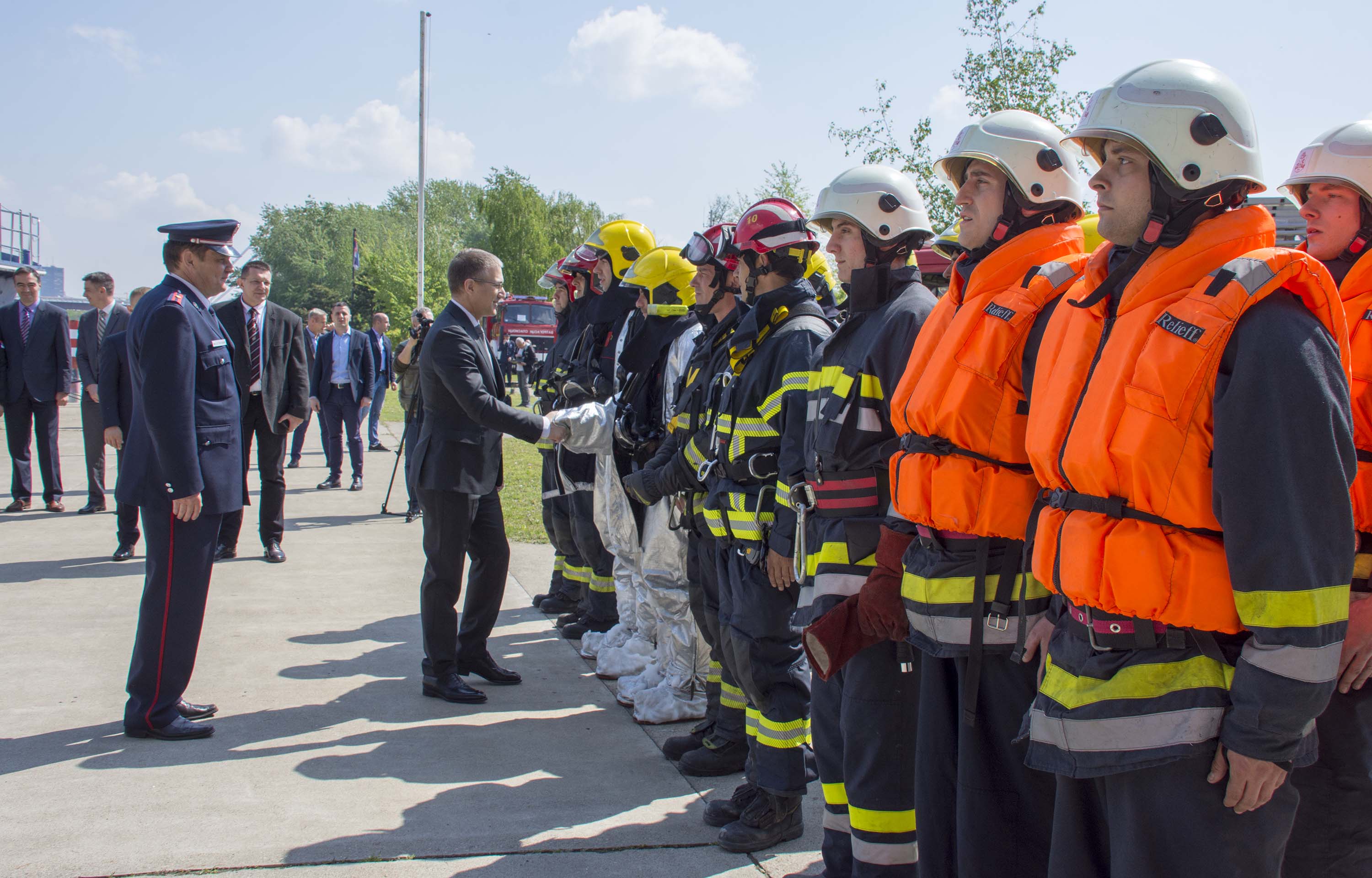 Јачање капацитета ватрогасно-спасилачких јединица